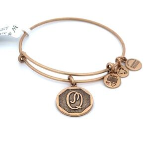Alex and Ani Initial Q Bracelet NWT